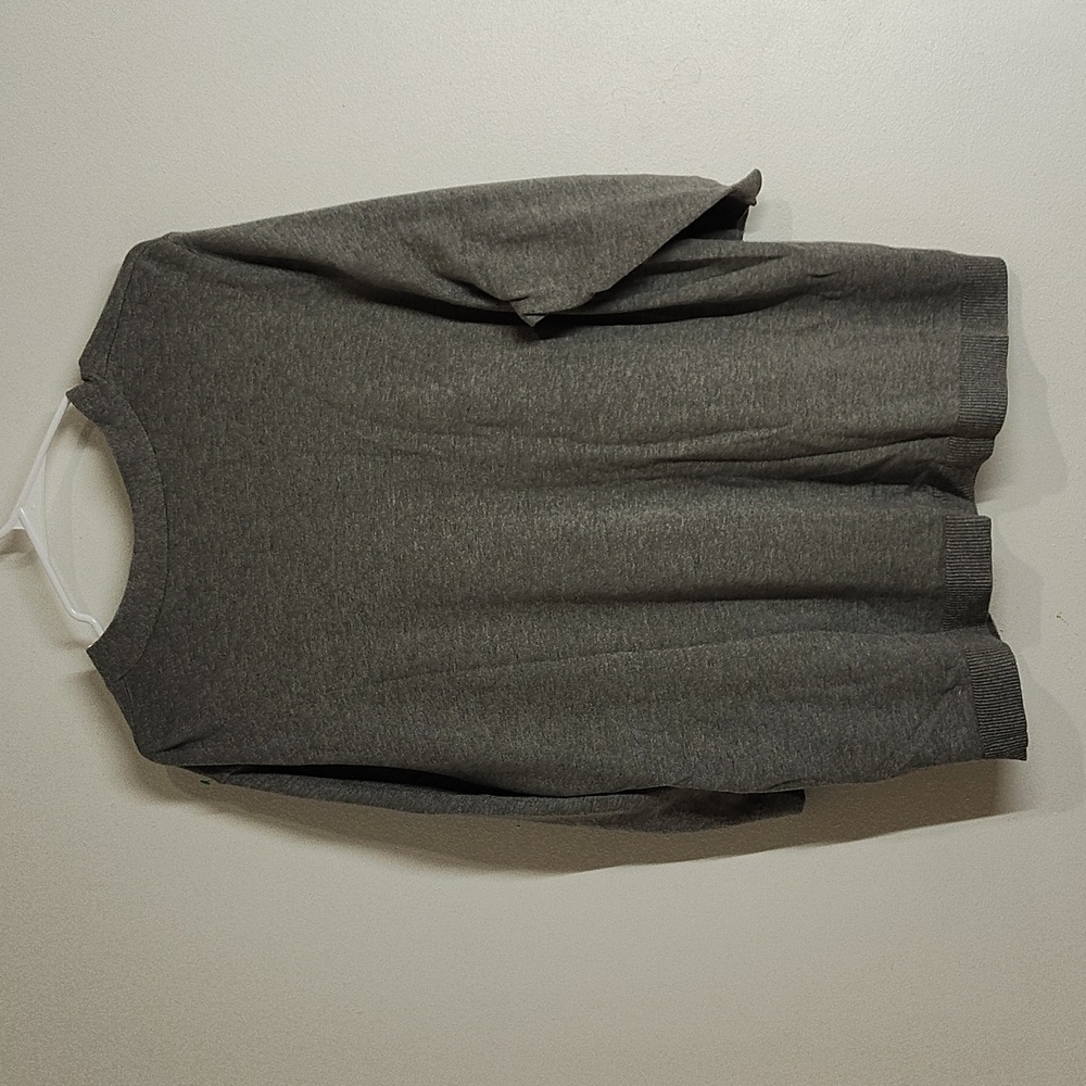 Gray Wrap Cardigan - image 6